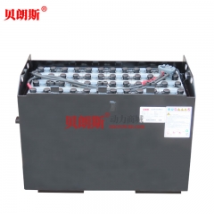 杭州2噸側移叉車電池組5PzS625圖片 杭州叉車48V625Ah牽引電池安裝方式